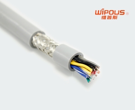 HRMCU-SP UL認證PVC柔性屏蔽對絞數據電纜 300V